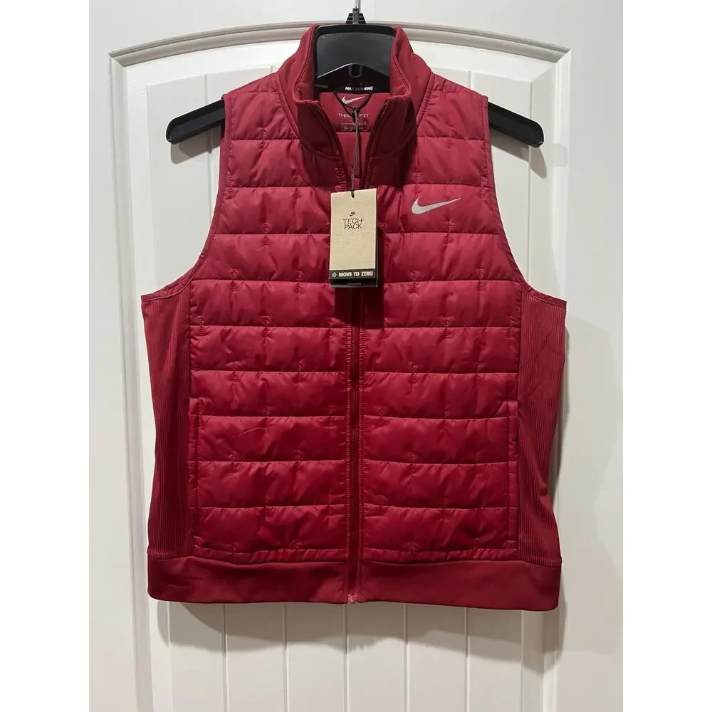 NWT❤️NIKE QUILTED THERMA FIT VEST szL